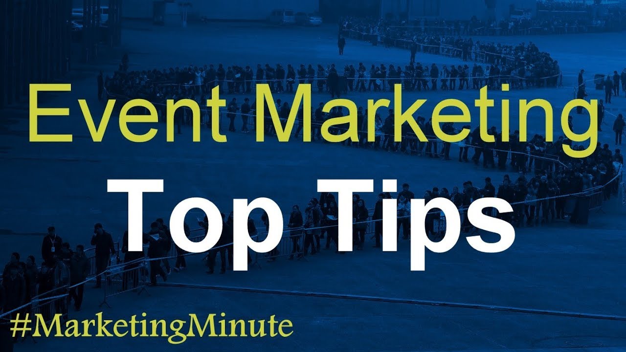 Cost-Effective Tips for Event Marketing / #MarketingMinute 128 (Marketing Tactics / Strategy)