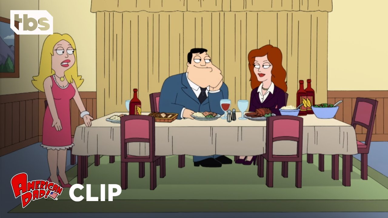 American Dad: Stan Invites His College Crush to Dinner (Clip) | TBS