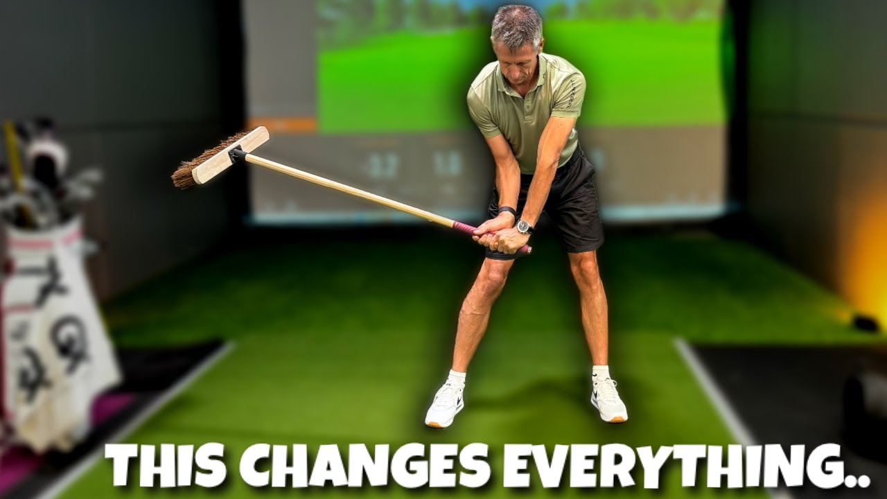 How To Master The Driver Swing With A Broom 🔥