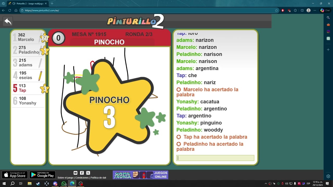 Especial fin de año: Pinturillo con el team
