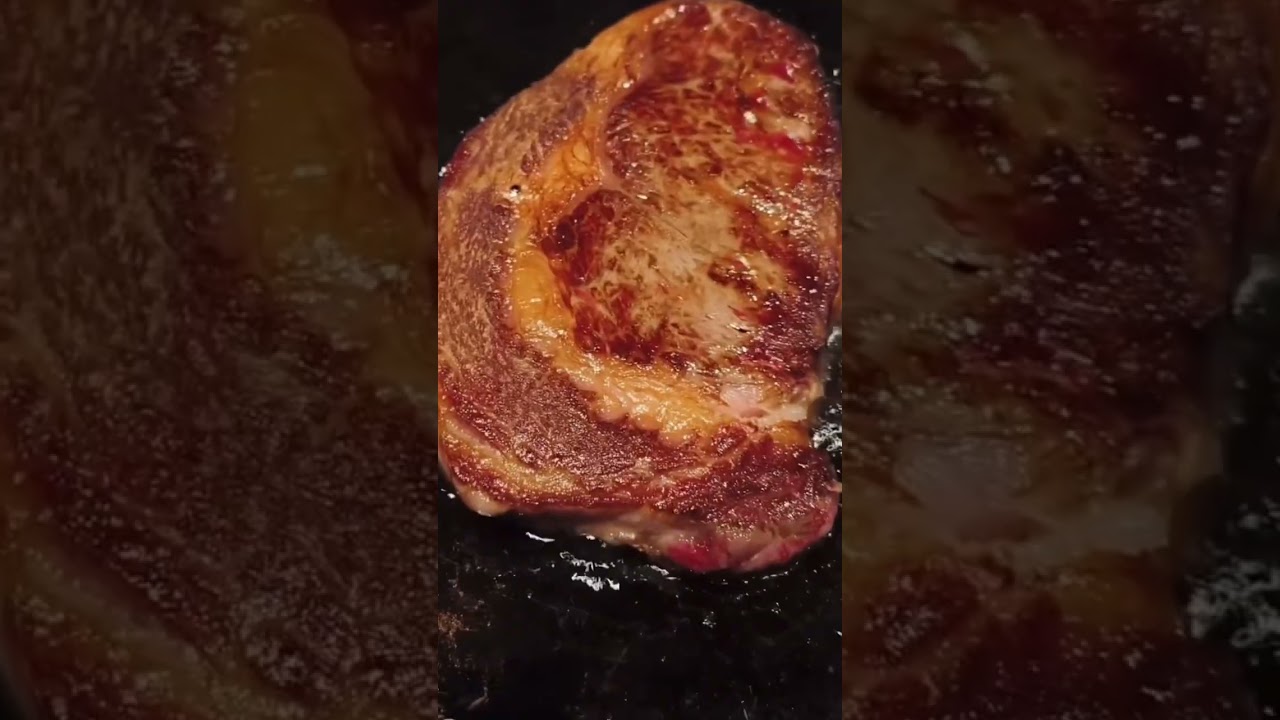 Yummy! Enjoy Steak Time #sizzling #steak