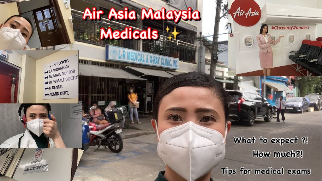 Medicals for Air Asia Malaysia ✨
