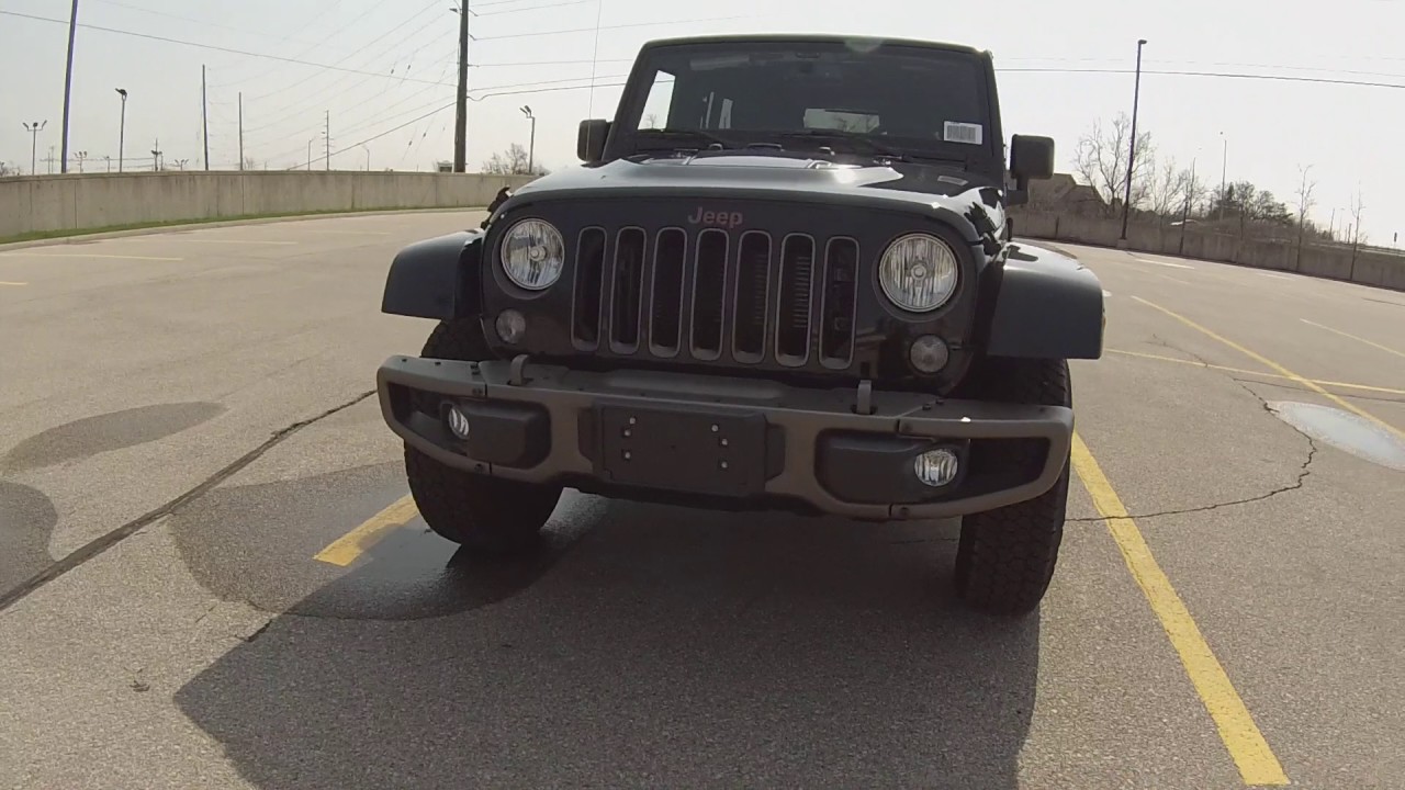 2017 Jeep Wrangler 75th Edition FULL REVIEW