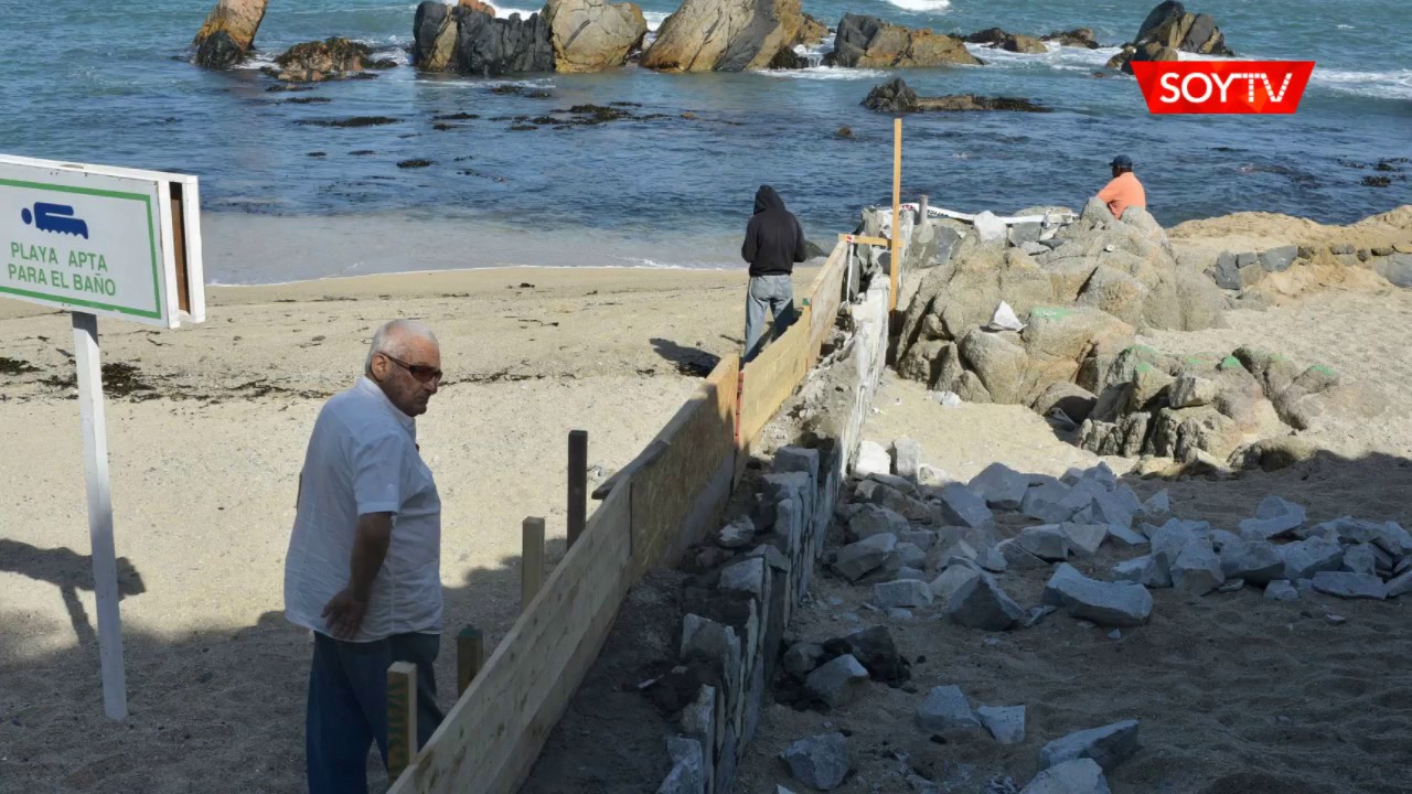 Playa Los Lilenes: se querellar&aacute;n contra quienes destruyeron pol&eacute;mico muro en Conc&oacute;n