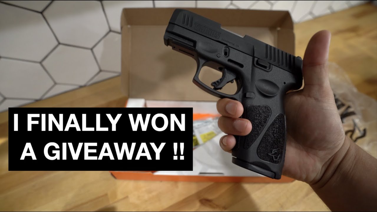 I won a Taurus G3x!!