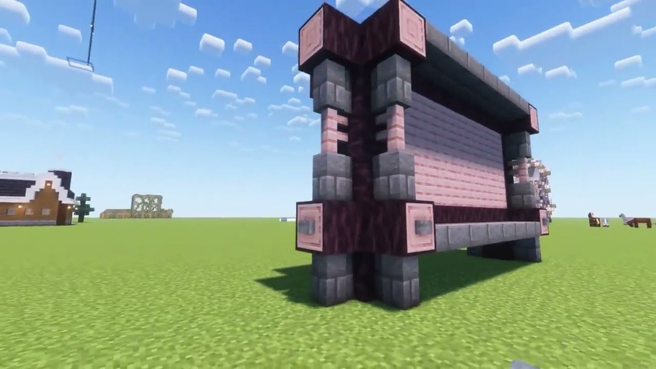 [Minecraft] Teach you how to make a beautiful notice board in four minutes!#minecraftbuilds