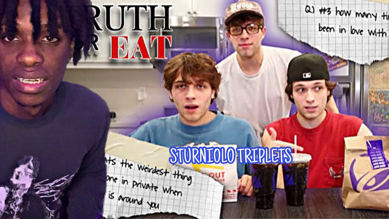 Sturniolo Triplets Truth or Eat Challenge Part 2 – Hilarious Secrets Revealed!