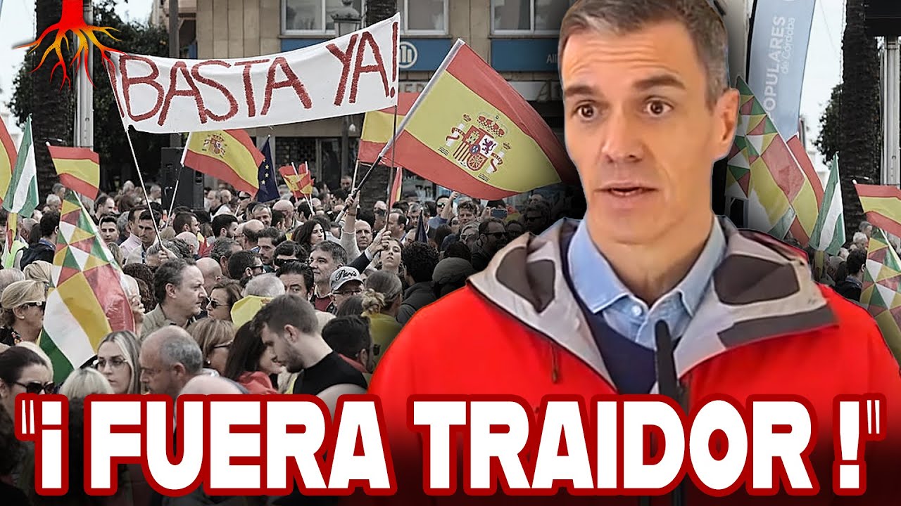 MASIVO ABUCHEO a Pedro S&aacute;nchez en San Roque, C&aacute;diz: 