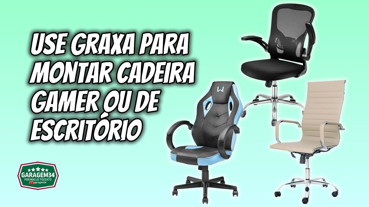 DICA IMPORTANTE PARA MONTAR CADEIRA DE ESCRITÓRIO