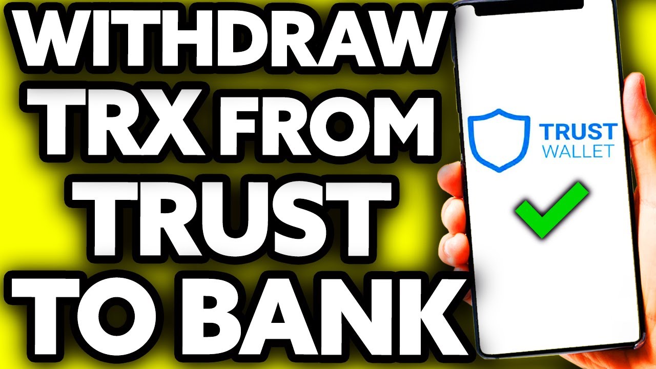 How To Withdraw TRX (TRON) from Trust Wallet to Bank Account [EASY!]