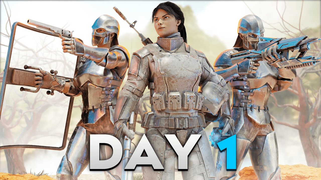 How A 20,000 Hour Trio Plays Day 1! | ARK PvP