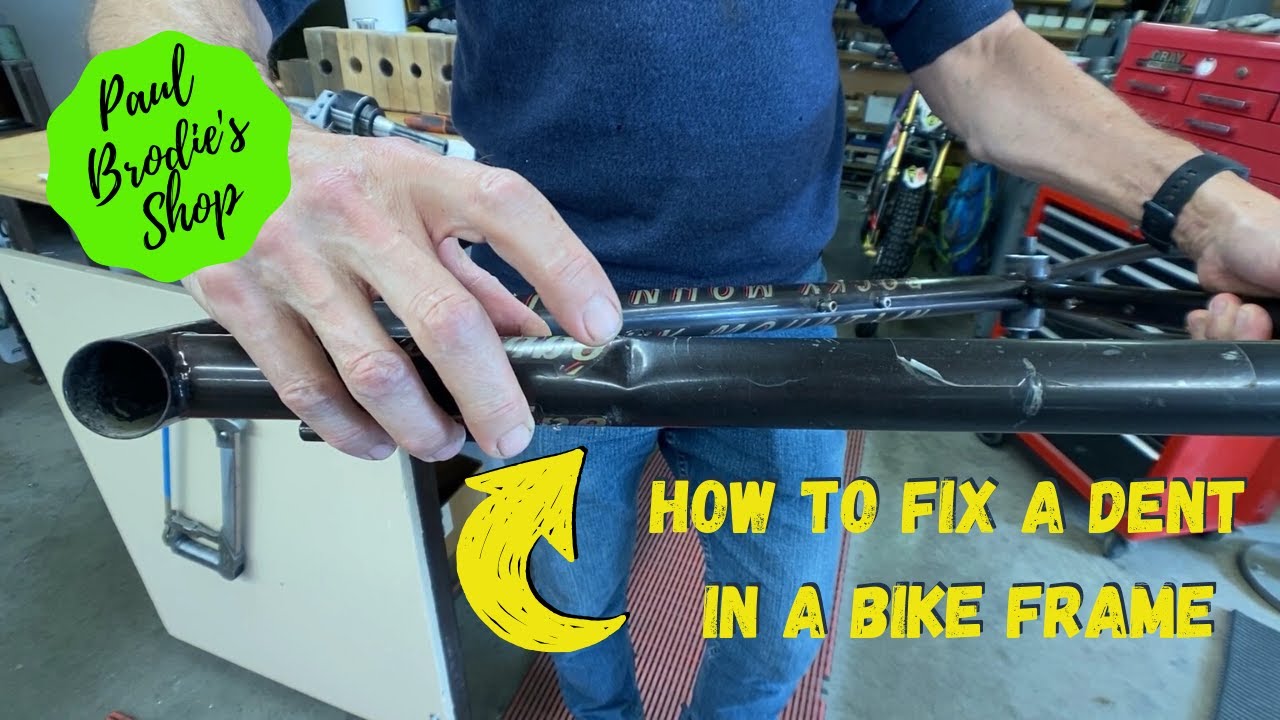 How to fix a dent in your bike frame - Framebuilding 101 with Paul Brodie