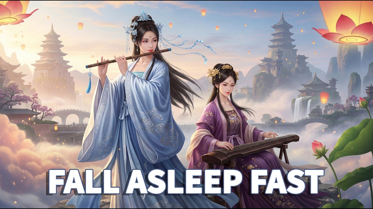 Chinese Zen Music 🎋 Ultra Calm Bamboo Flute Ambient (No Distractions)