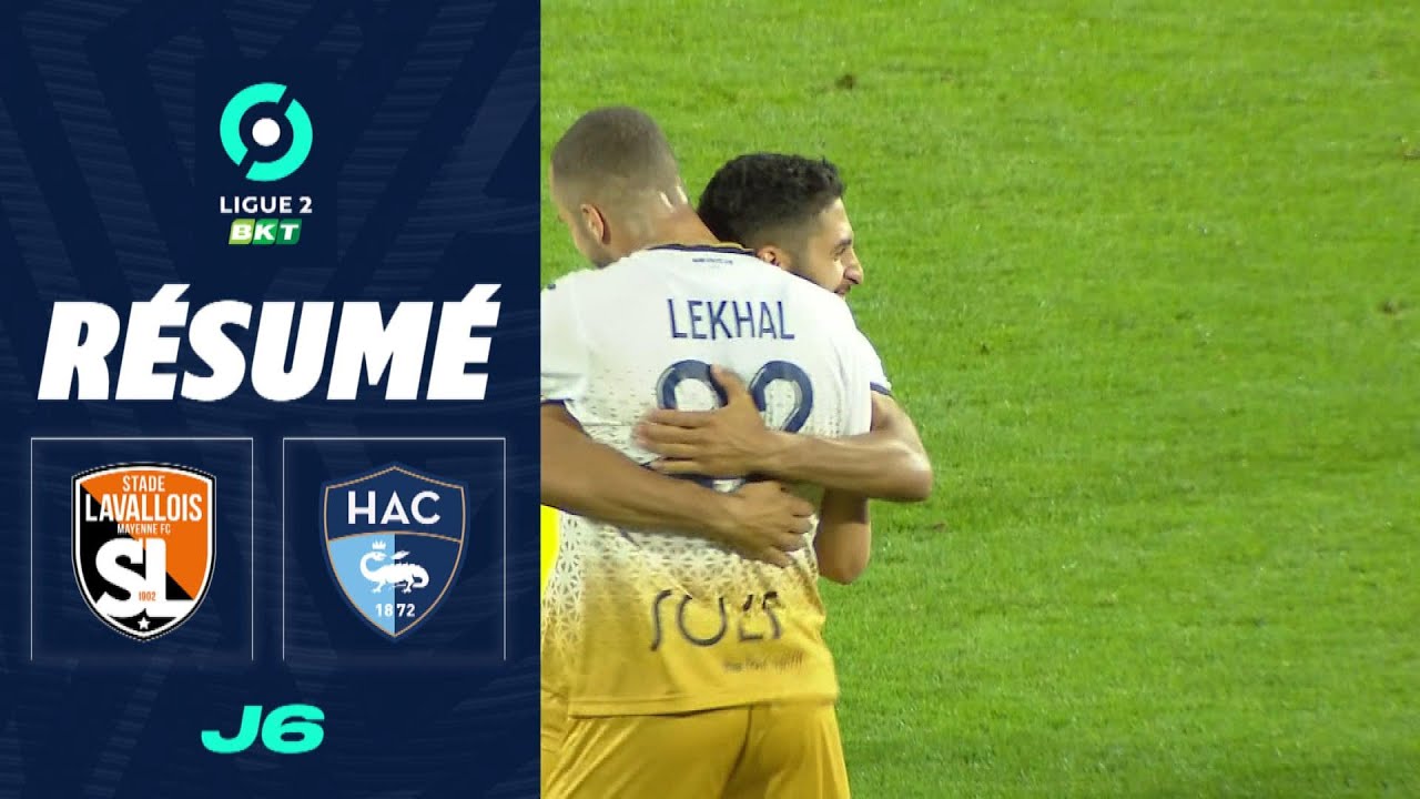 STADE LAVALLOIS MFC - HAVRE AC (1 - 3) - Résumé - (LAVAL - HAC) / 2022-2023