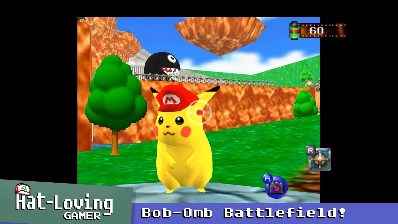 Pokémon Snap meets Super Mario 64 - Bob-Omb Battlefield!