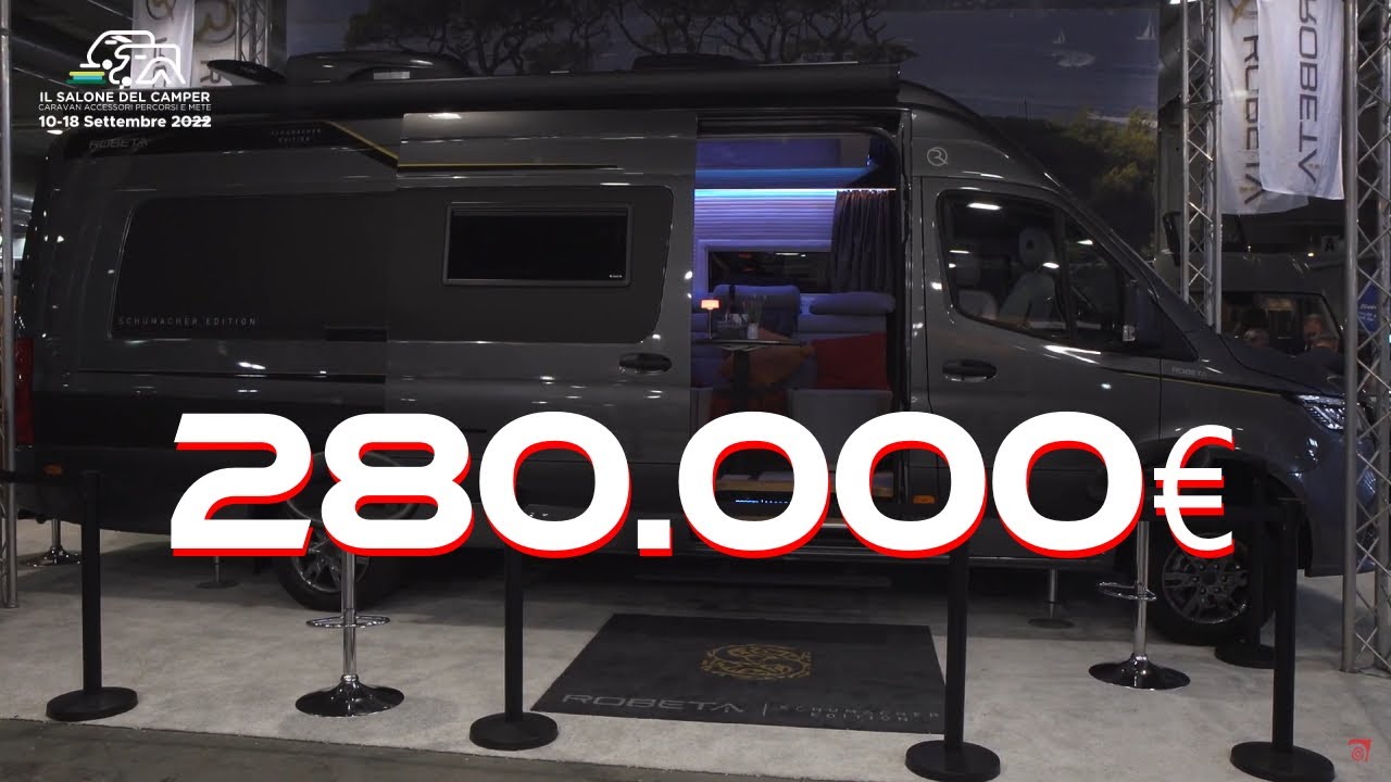 ROBETA SCHUMACHER EDITION, un camper VAN di super lusso