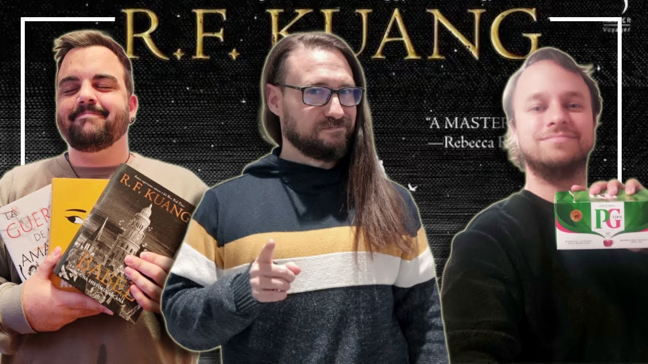 R F KUANG con Ziereph y Soul | TeLoRecomiendo | Babel, La Guerra de la Amapola y Amarilla