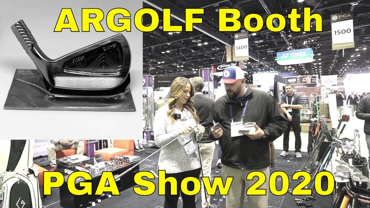 ARGOLF Customizable Putters and Irons PGA Show 2020