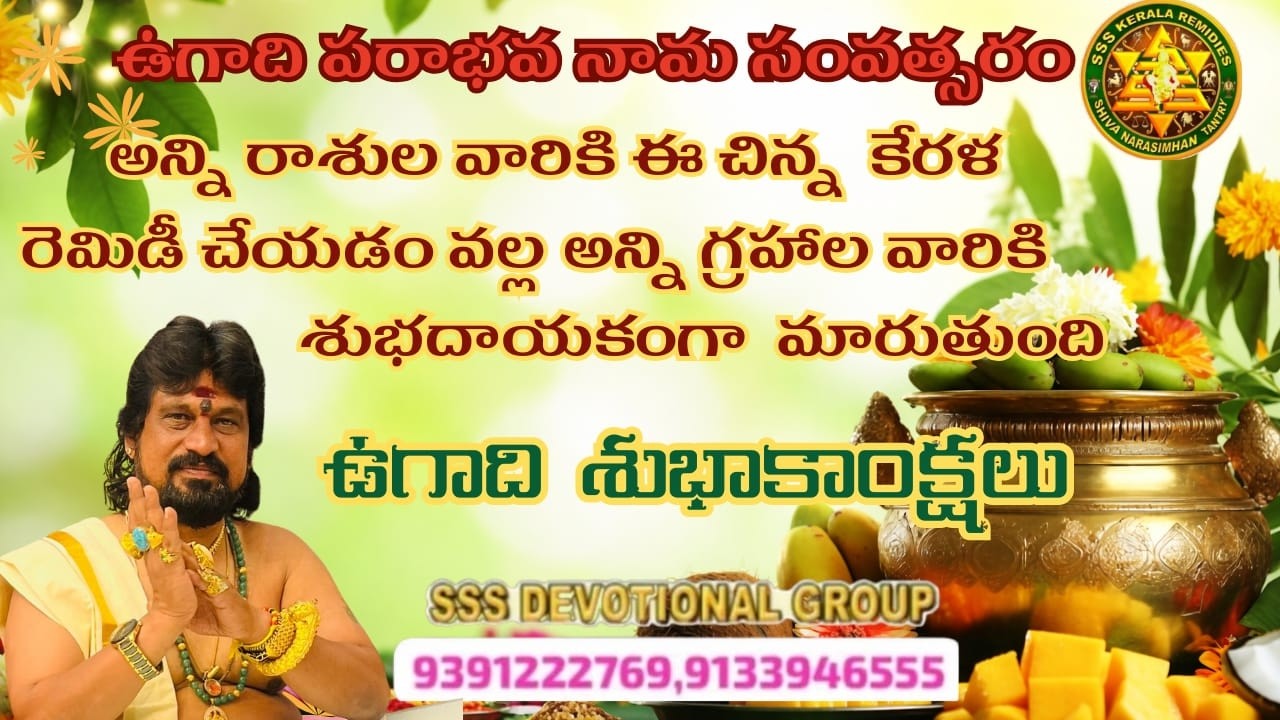 పరాభవ నామ సంవత్సరంలో అన్ని రాశుల వారికి ఈ రెమెడీ...