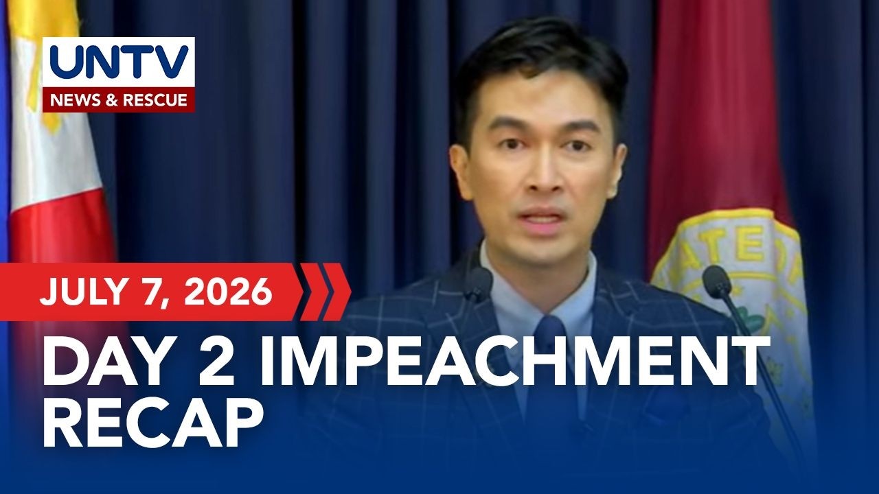 UPDATE: The Senate impeachment court briefs the press on Day 2 of impeachment trial | July 7, 2026
