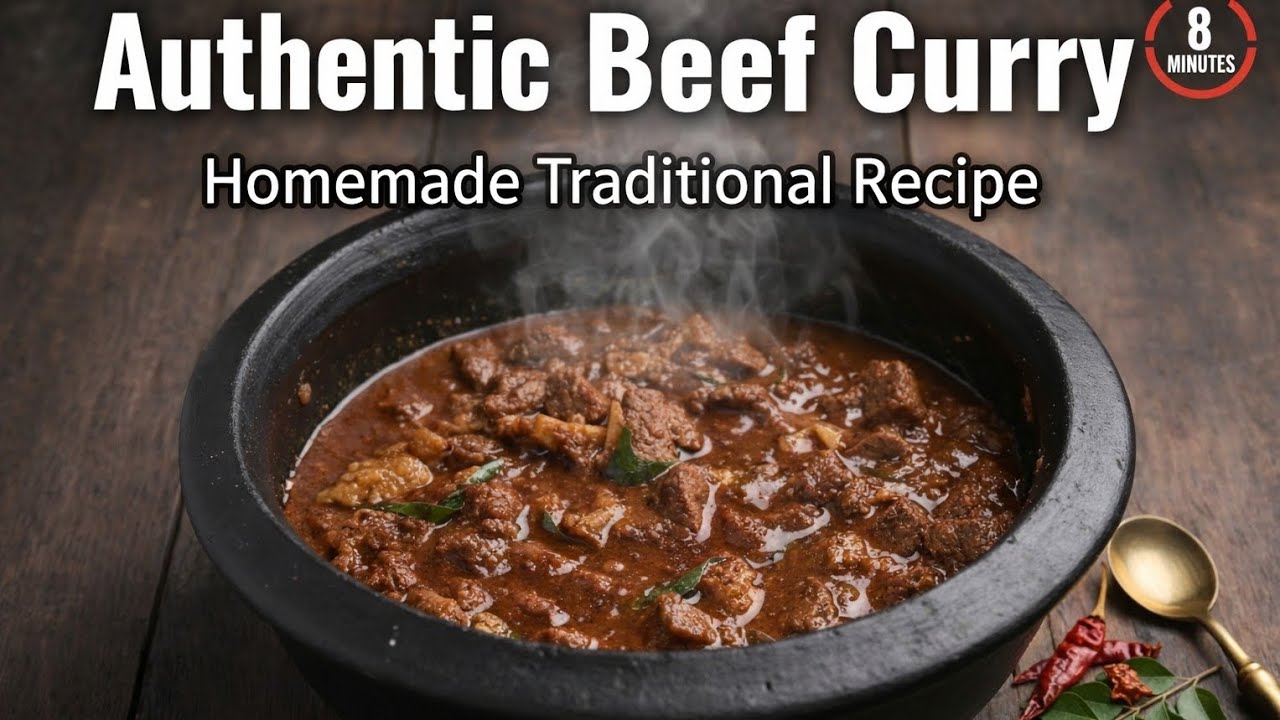 🔥 Authentic Beef Curry | Traditional Homemade Recipe   | Kerala Style Spicy beef curry 