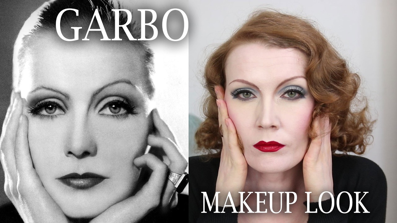 Becoming Greta Garbo: Her Classic Hollywood Makeup Look