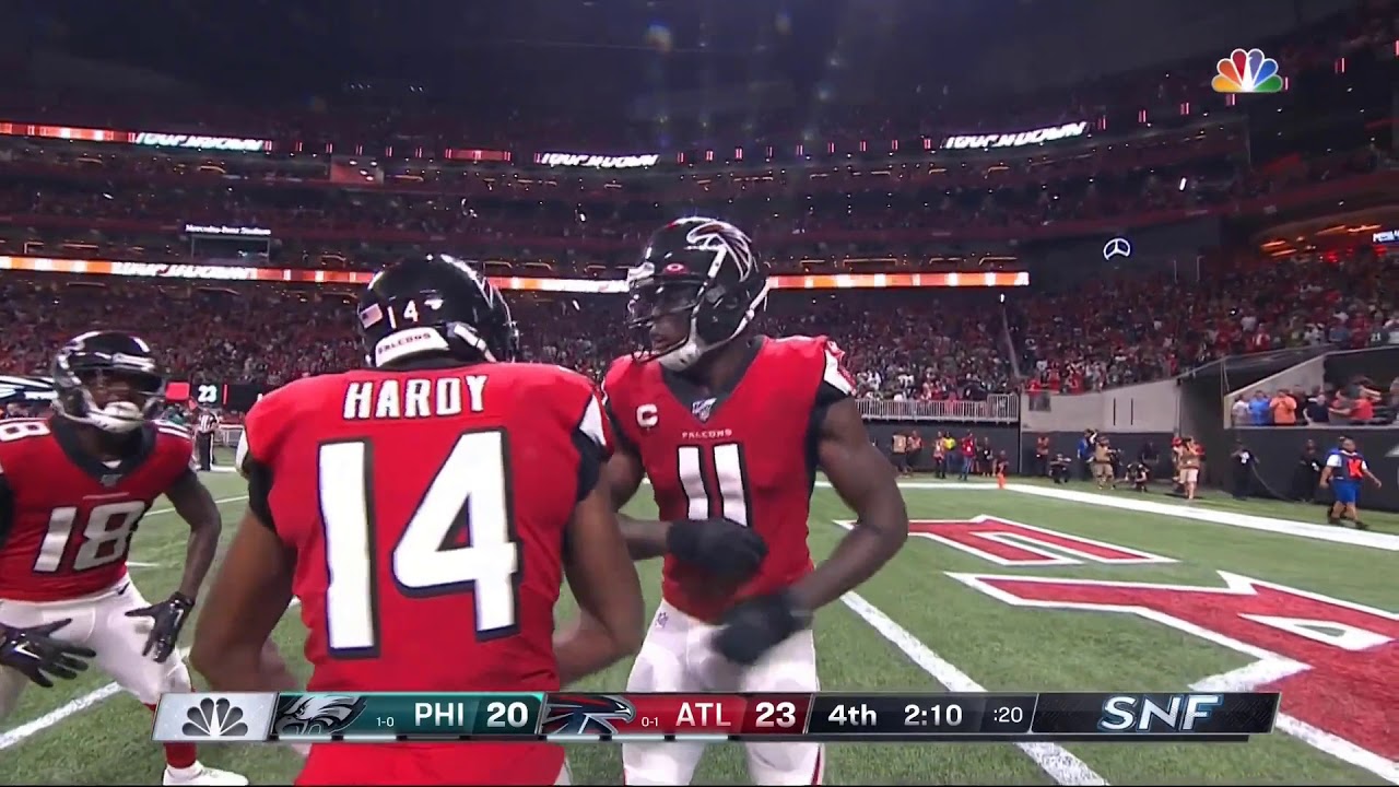 Julio Jones Go-Ahead 4th Down TD | Eagles vs. Falcons | NFL