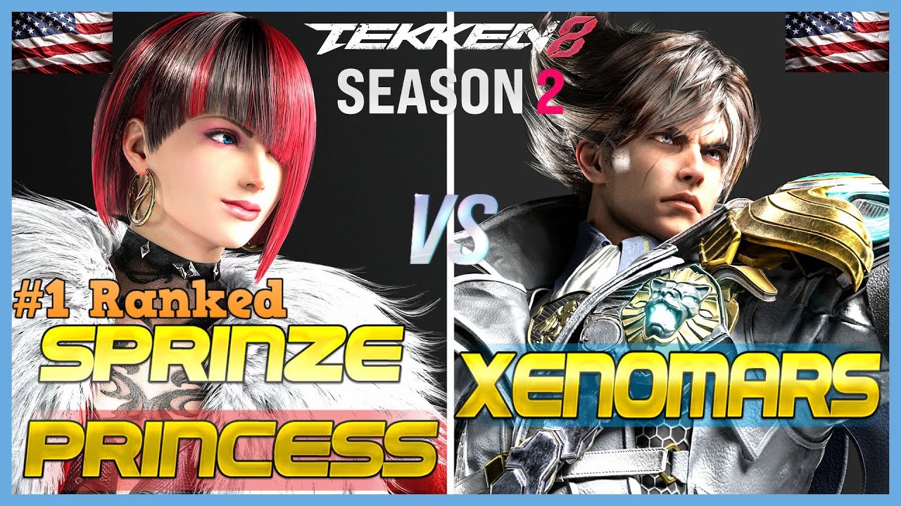 Tekken 8 Season 2 ▰ PrinzePrincess (#1 Ranked Anna) Vs XenoMars (Lars) ▰ High Level Gameplay