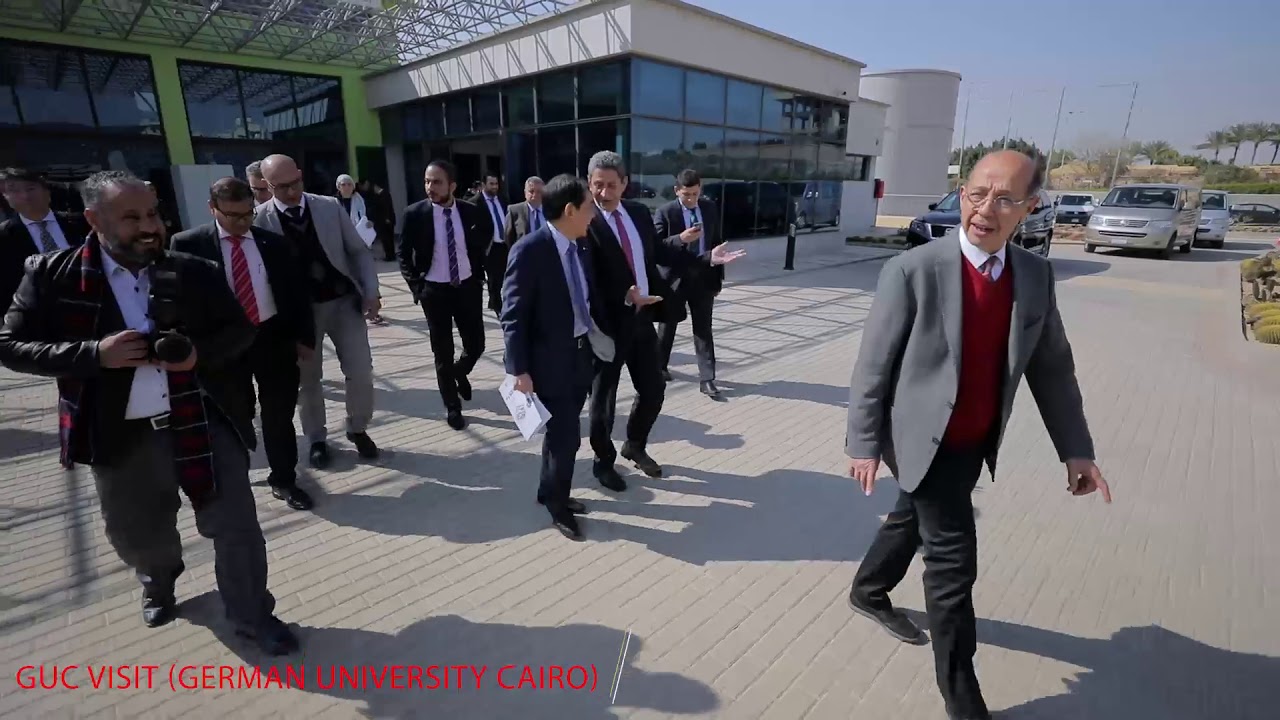 Canon EMEA President & CEO visit in Egypt