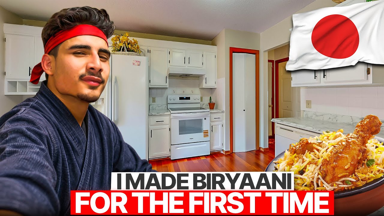 Made Biryanifor the first time..??🤩🇯🇵 | Pakistani in Japan | Talal khan