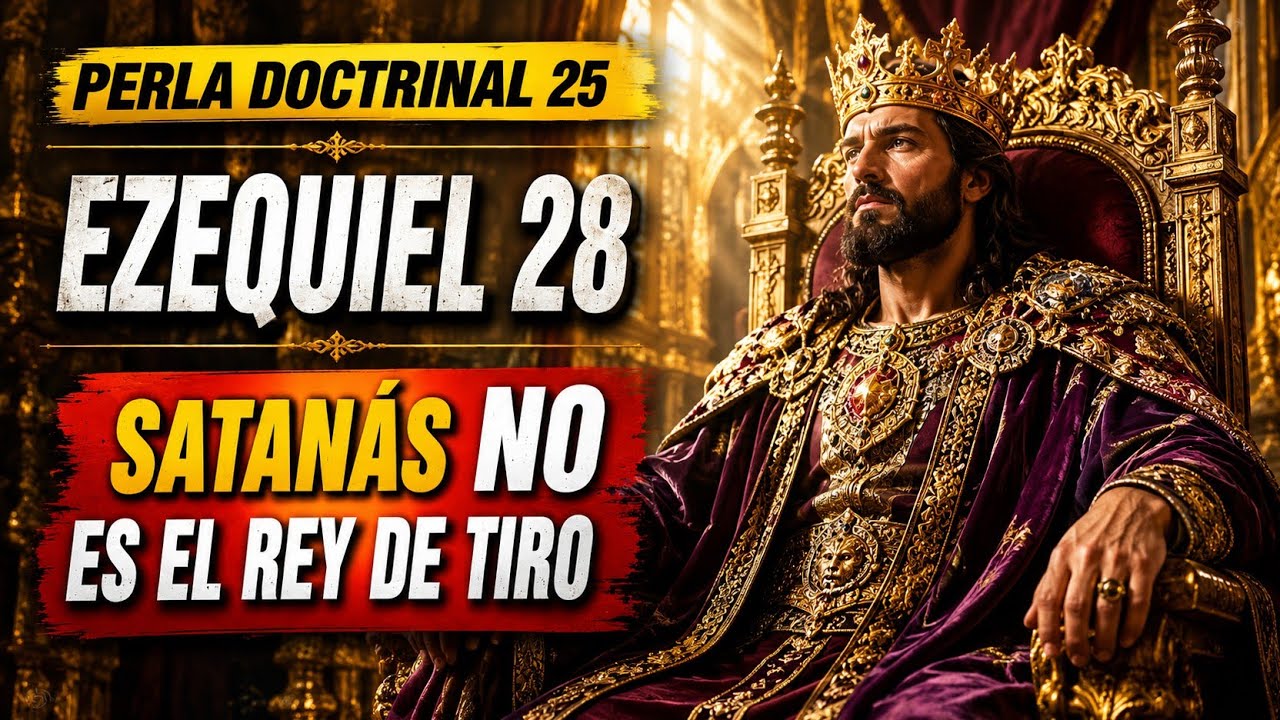 Satanás NO es el Rey de Tiro - Ezequiel 28 - Perla doctrinal 25