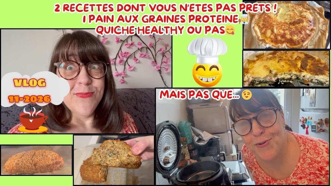 VLOG11/2026/RECETTES PROTEINEES HEALTHY/VOUS N'ETES PAS PRETS/UN EFFET MEILLEURE MINE/PRISE DE SANG