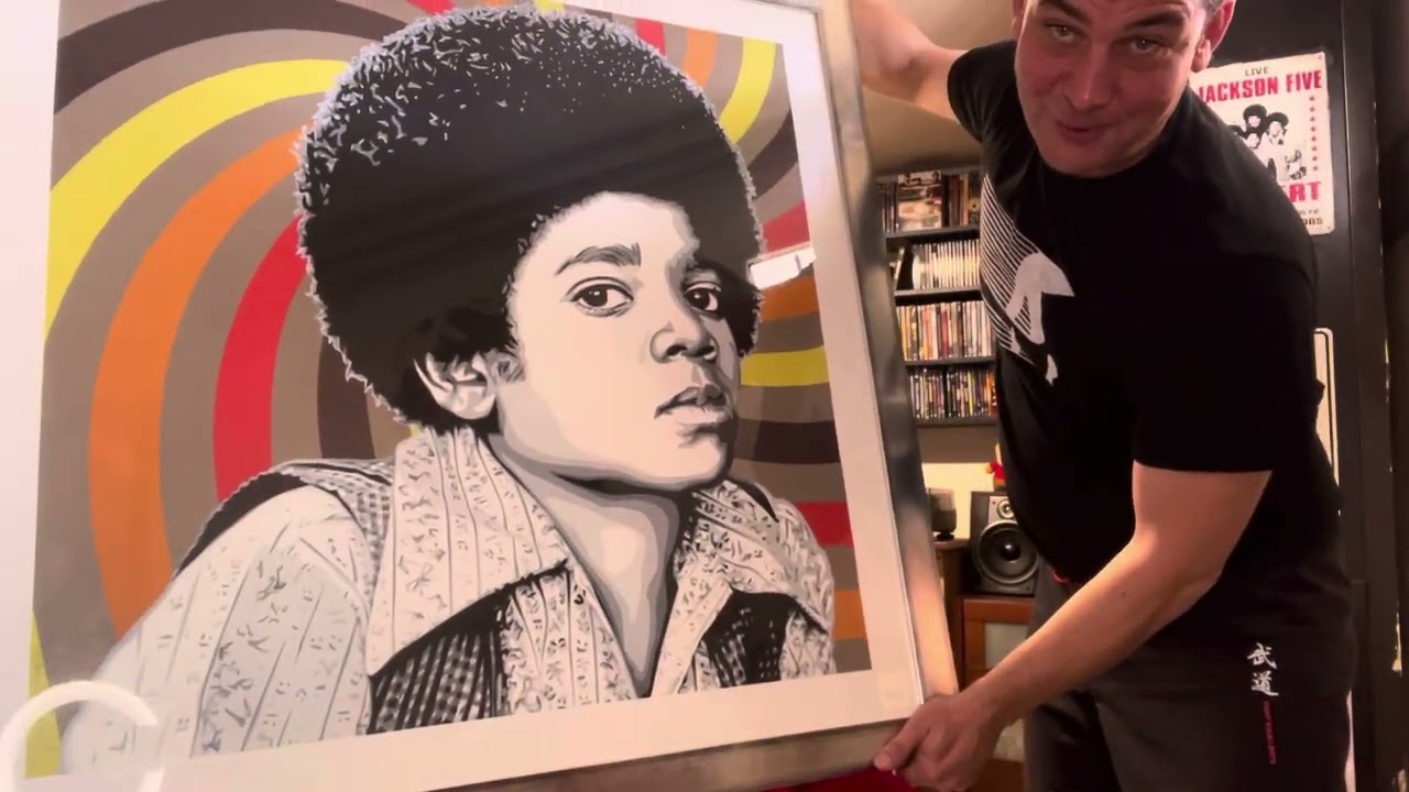 Collector/Œuvre d’art Michael Jackson 😱♥️😎 