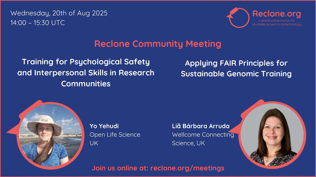 Building Sustainable Communities Through Training and Psychological Safety in Open Science