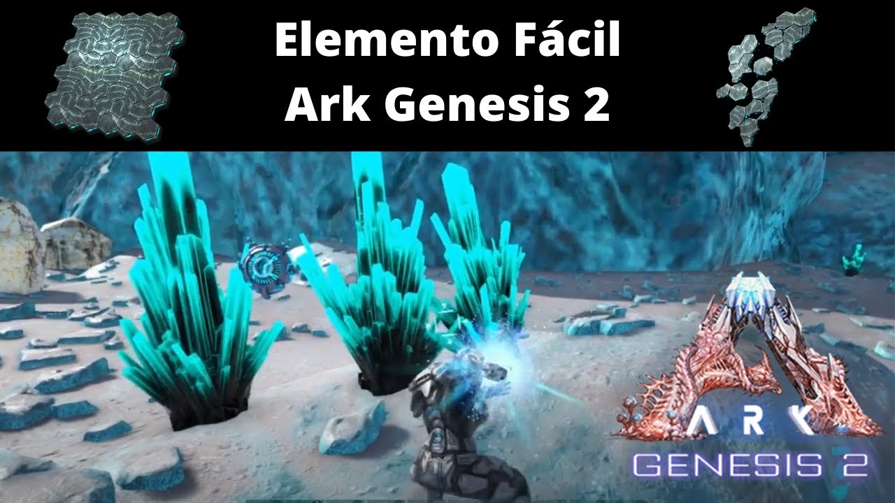 Ark Genesis 2 - Como farmar elemento fácil