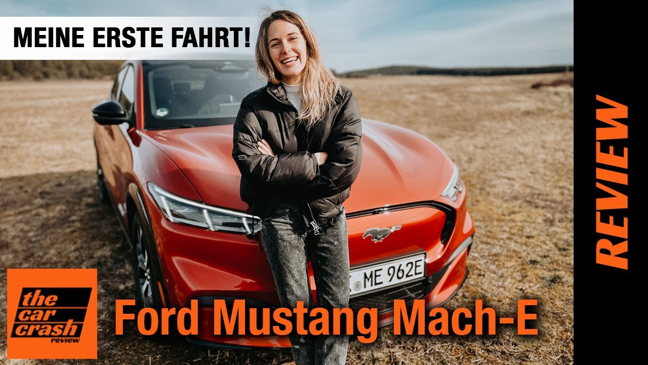 Ford Mustang Mach-E (2021) Meine erste Fahrt im Elektro-Pferdchen! 🐎 ⚡️ Fahrbericht | Review | Test