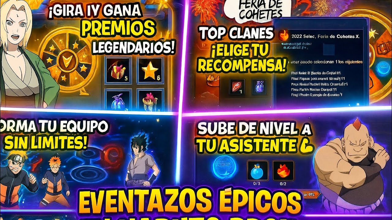 Naruto Online 2K CUPONES GRATIS SUPER MANEKI Madara Uchiha [Batalla Final]  Pain [6 Sendas Unidas]