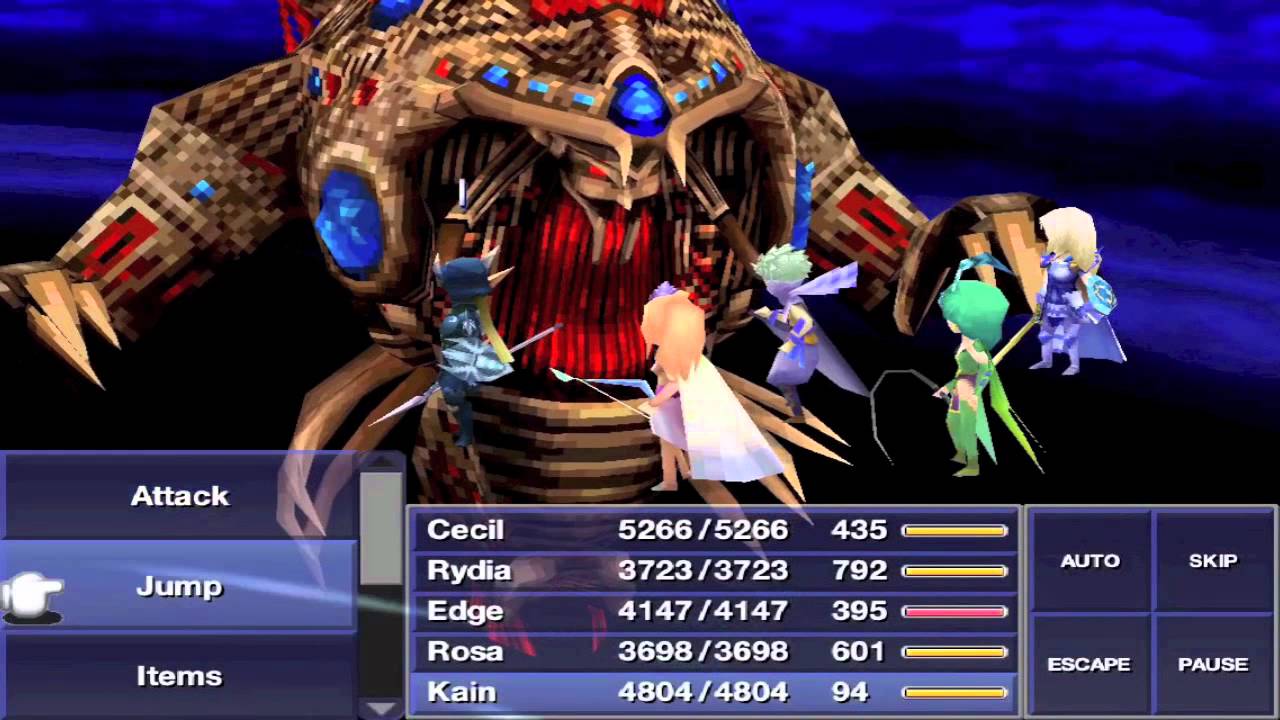 Final Fantasy IV iOS - Zeromus FINAL BOSS