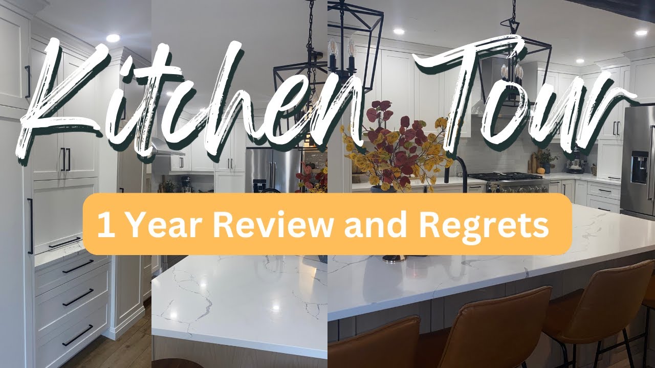 Kitchen 1 Year Update | Regrets and What I'm Loving