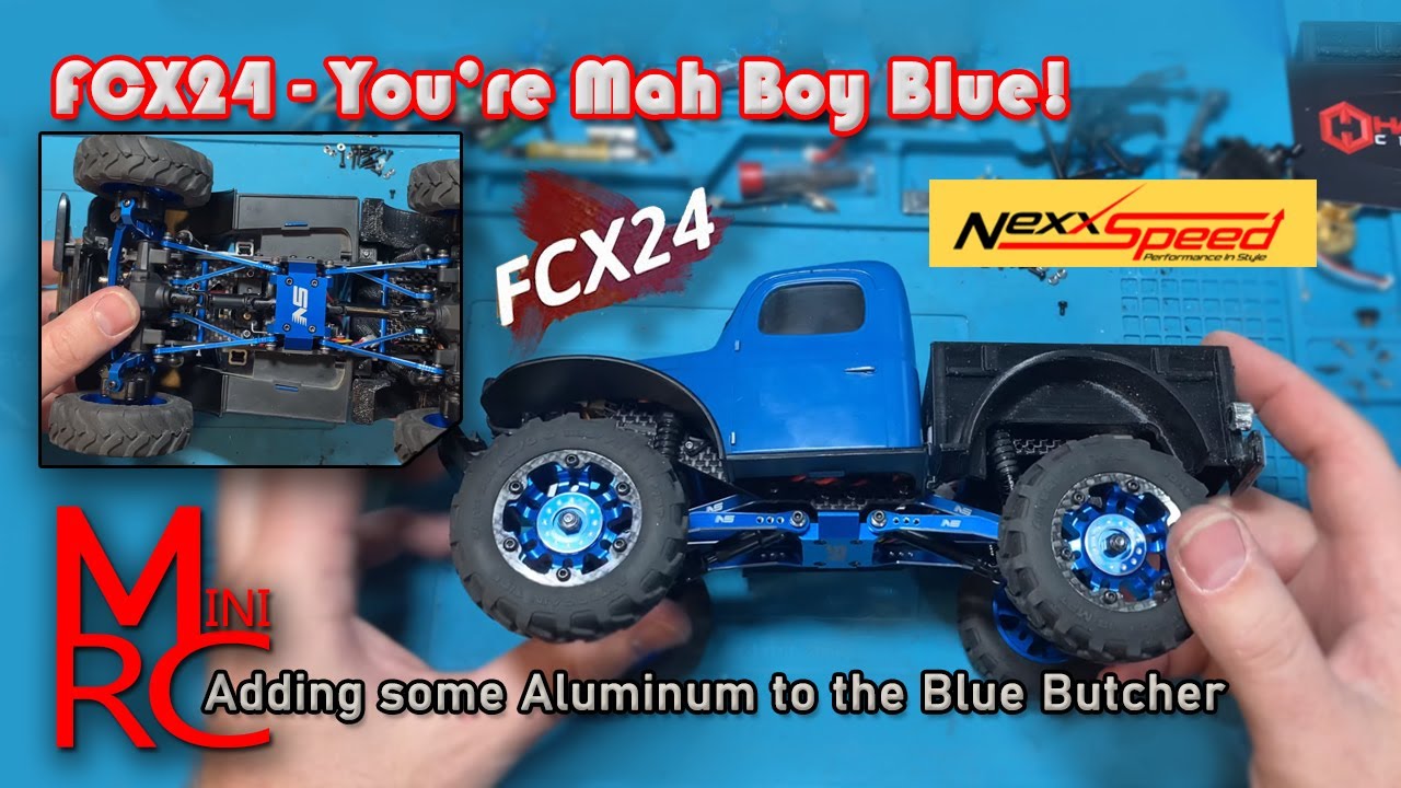 FCX24 - Blue Butcher Gets Some NexxSpeed Upgrades! (Yes, all this works on the Smasher & K5 Blazer!)