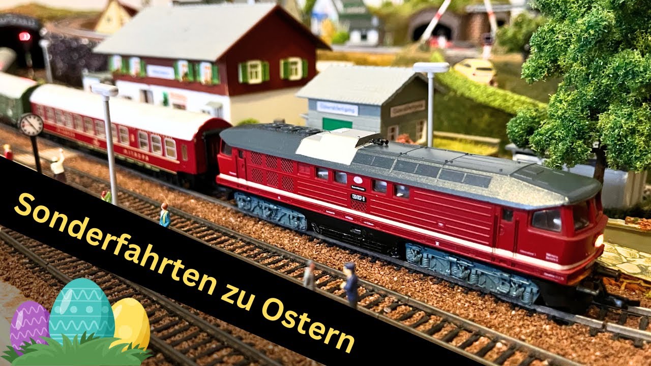 Oster-Spezial mit DDR Nostalgiezügen - TT Modelleisenbahn