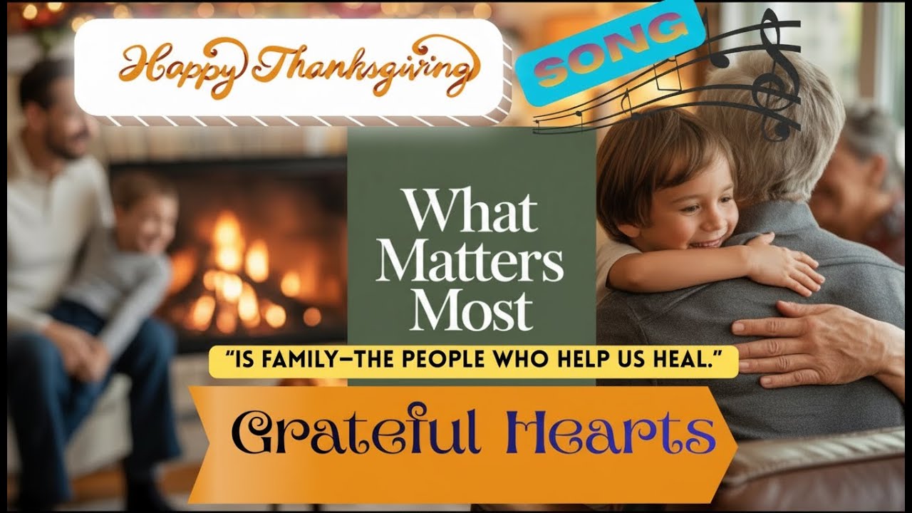 "Grateful Hearts" - Thanksgiving Song for Healing, Hope & Family