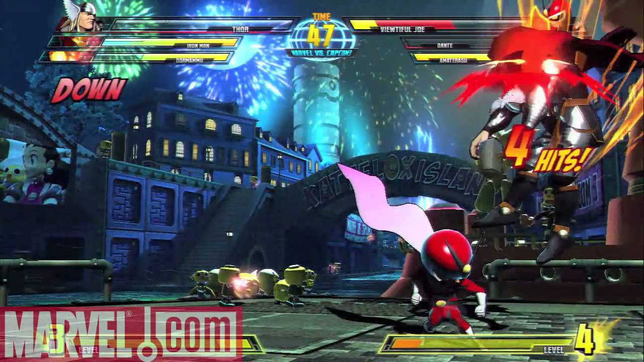 Marvel vs. Capcom 3 Gameplay Video #8