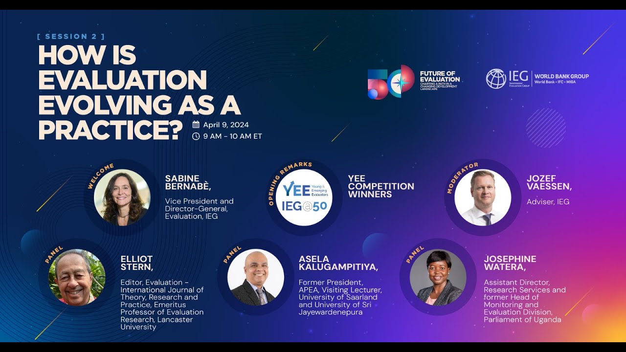 Future of evaluation | Session 2: How is evaluation evolving as a practice?