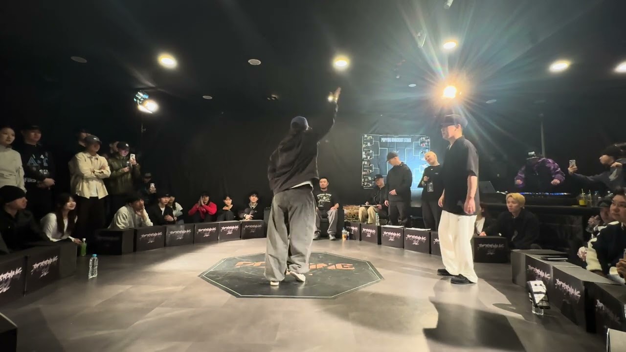 팝핑32 ver 4 16강 두번째 경기 RIKA vs K IN 가로 ver