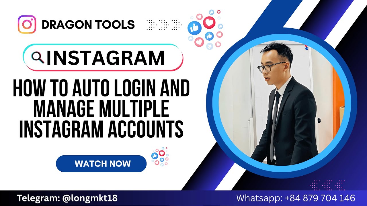 How to Auto Login and Manage Multiple Instagram Accounts | Instagram Bot