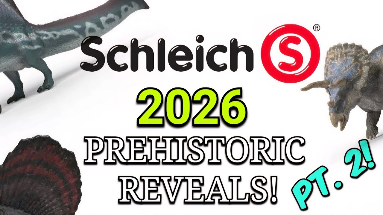 2026 Schleich Prehistoric раскрывает часть 2 !!!