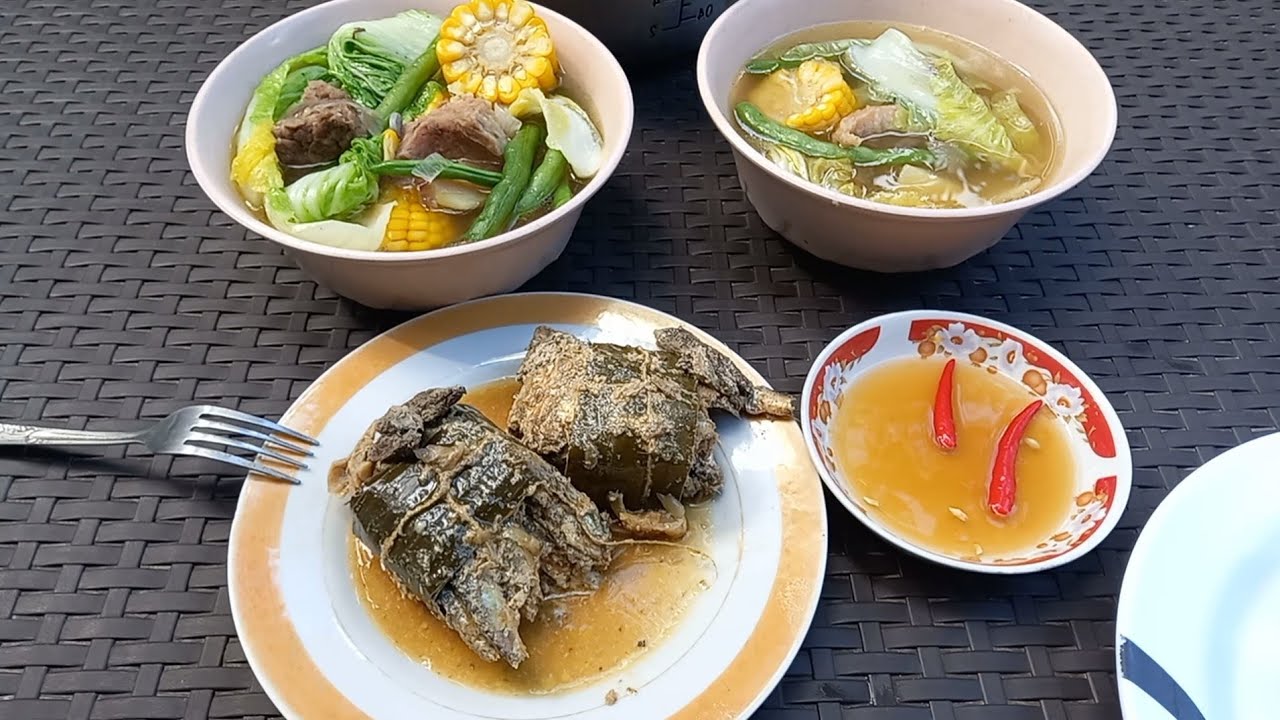 Nilagang baka at Ginataang tawilis | Update sa pinapagawang bahay