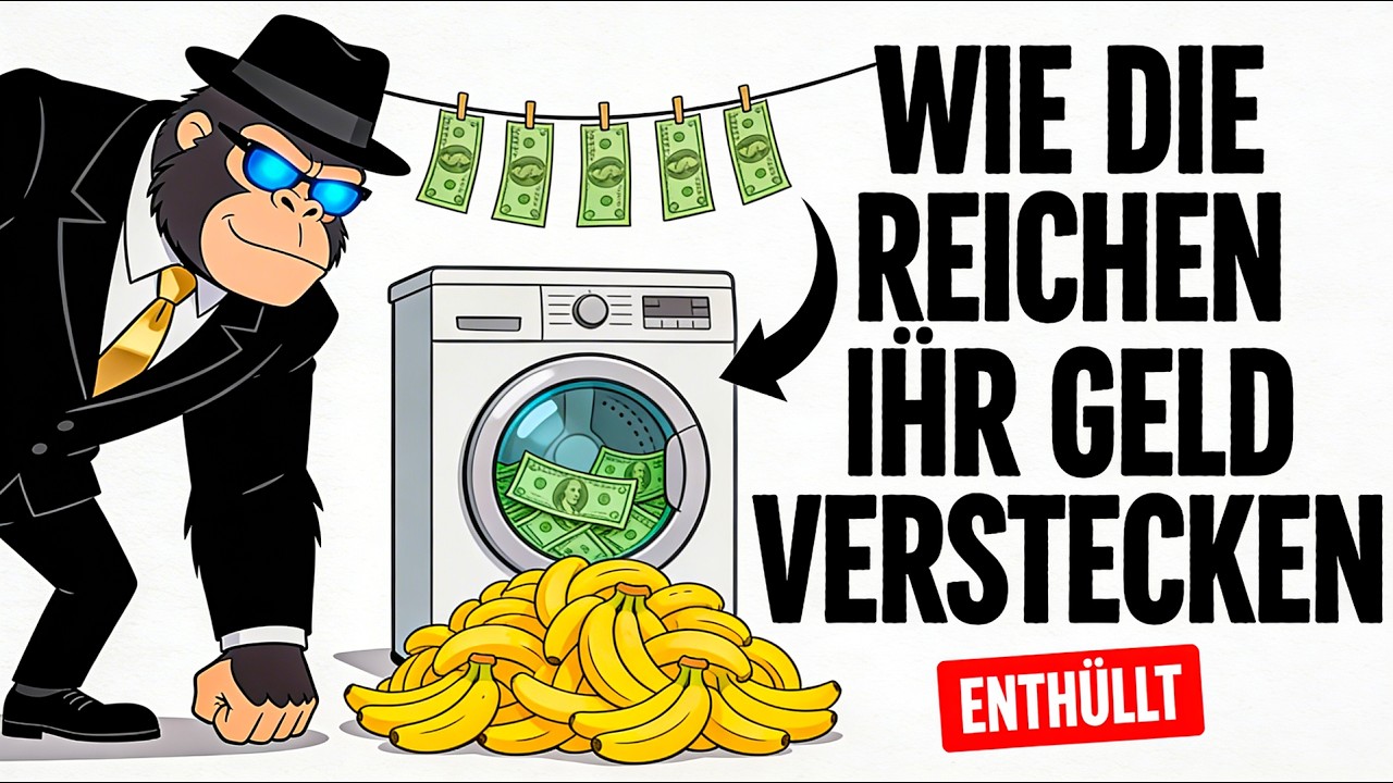 Wie schmutziges Geld sauber wird — Geldwäsche mit einer Geschichte erklärt