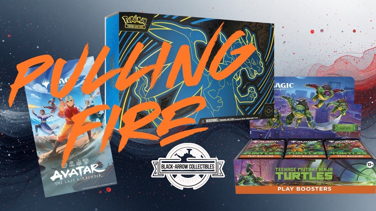 Pokémon Phantasmal Flames UPC + Avatar & TMNT Magic Booster Boxes | MASSIVE TCG Opening!